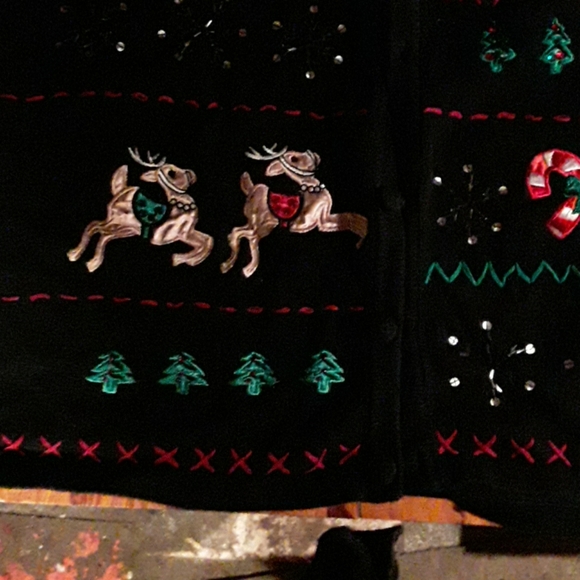 CHRISTMAS  SWEATER  VEST--  WOMENS  2XL ?? - Picture 2 of 8